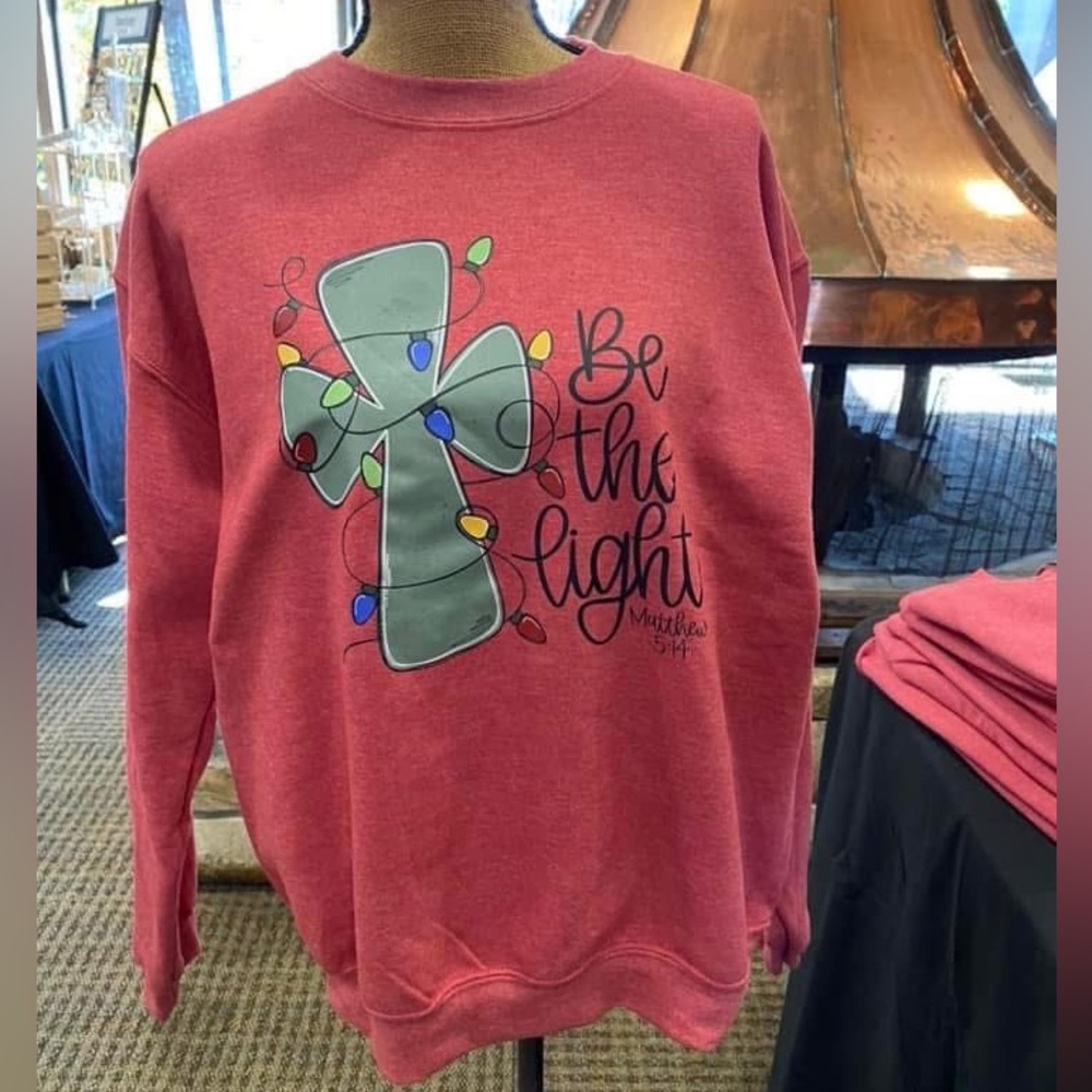 Cross Christmas sweatshirt